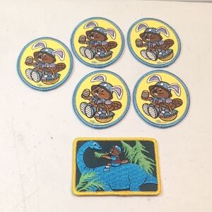 Assorted trading patches For girl Guides Or boy Scouts